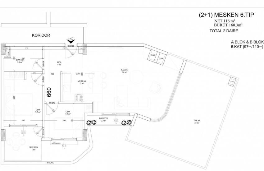 Luxe Vastgoed In Een Complex Dichtbij Luchthaven In Antalya 37