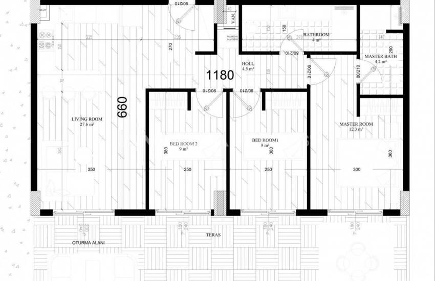 Luxe Vastgoed In Een Complex Dichtbij Luchthaven In Antalya 38