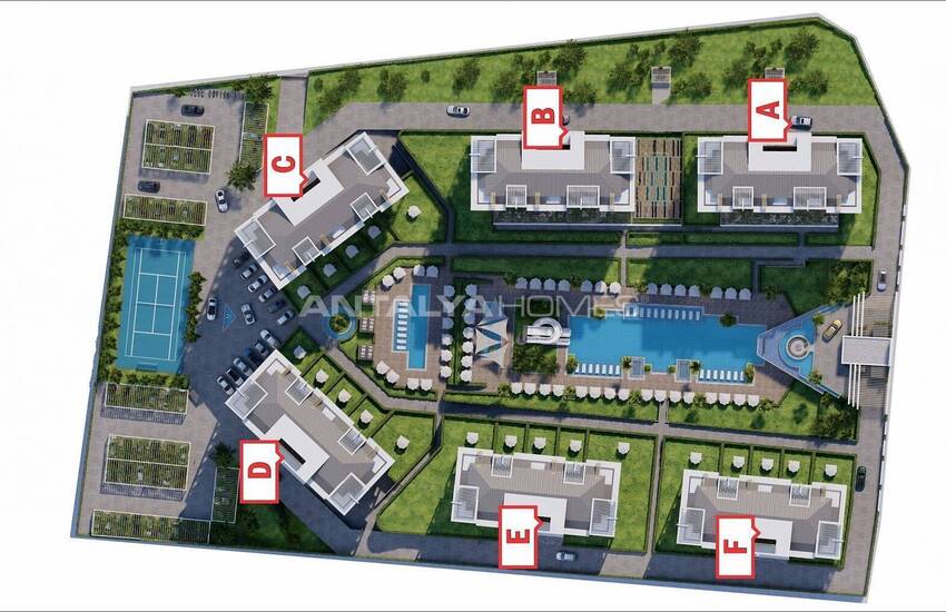 Квартиры в Алании в комплексе с богатым выбором удобств 15