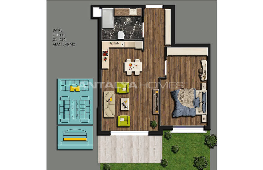 Deluxe Real Estate in Antalya Konyaalti with a Pool 38