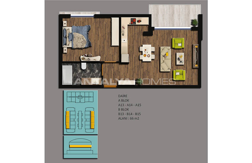 Deluxe Real Estate in Antalya Konyaalti with a Pool 40