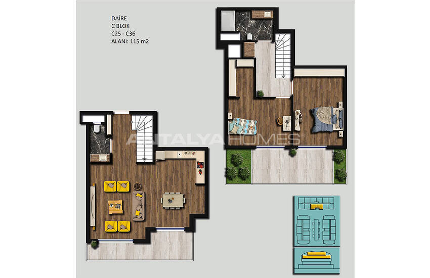 Deluxe Real Estate in Antalya Konyaalti with a Pool 41