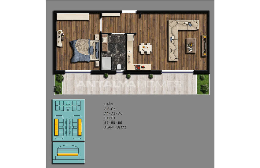 Deluxe Real Estate in Antalya Konyaalti with a Pool 43