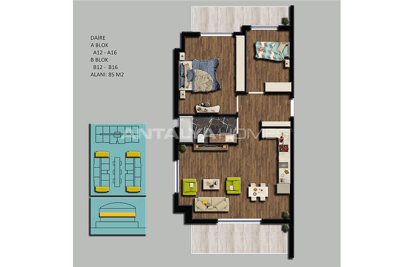 Deluxe Real Estate in Antalya Konyaalti with a Pool 34