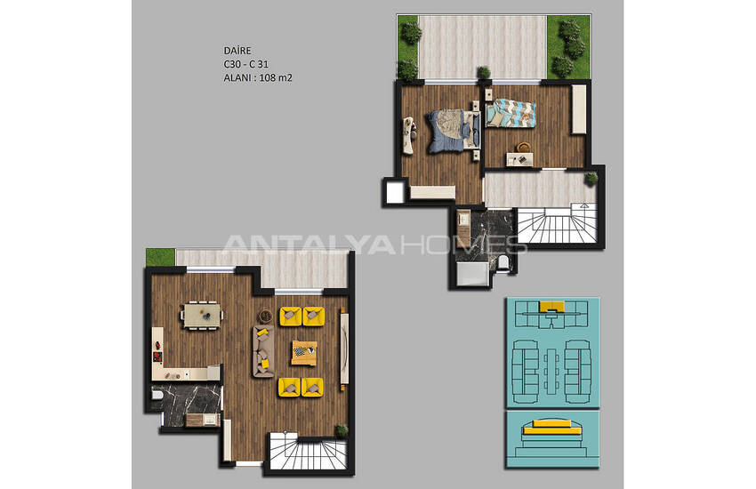 Deluxe Real Estate in Antalya Konyaalti with a Pool 27