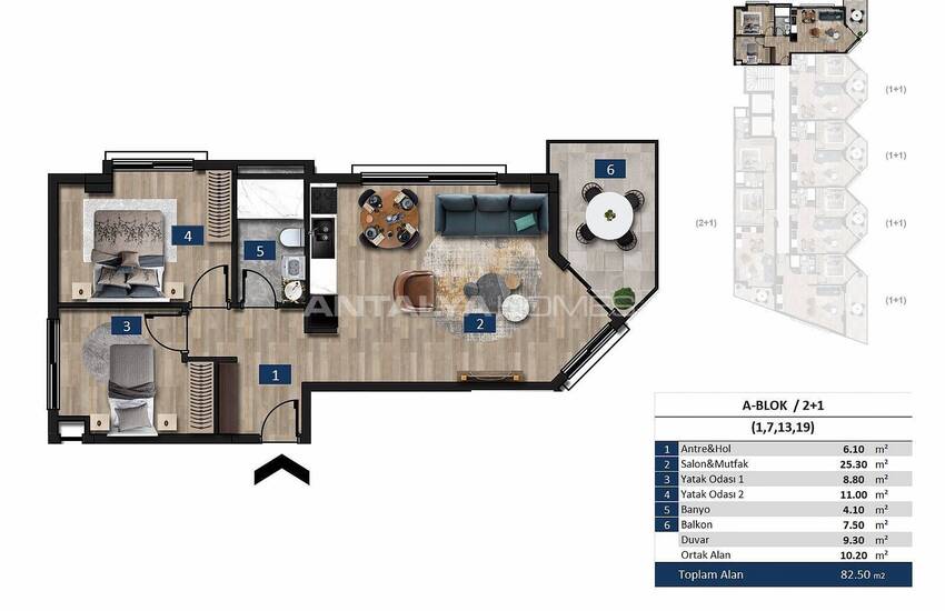 Väl Belägna Bländande Lägenheter Vid Havet I Alanya 51