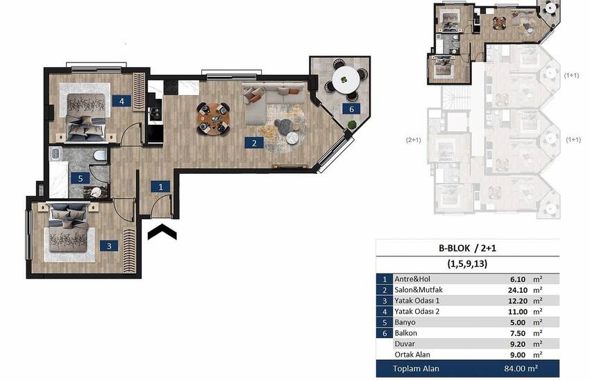 Väl Belägna Bländande Lägenheter Vid Havet I Alanya 58