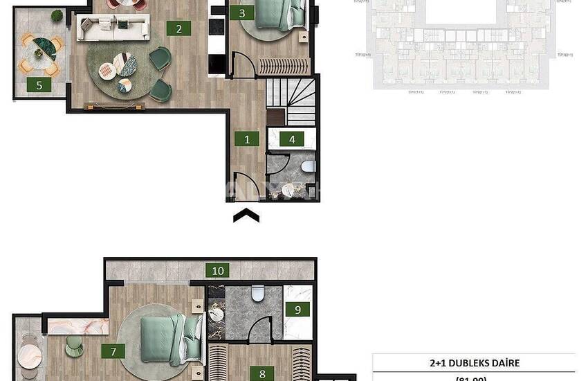 Modernes Immobiliers Près De La Côte À Alanya, Avsallar 34