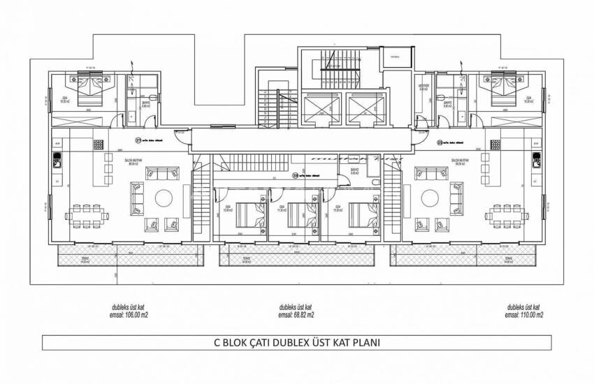 Apartments in a Complex with Numerous Facilities in Alanya 30