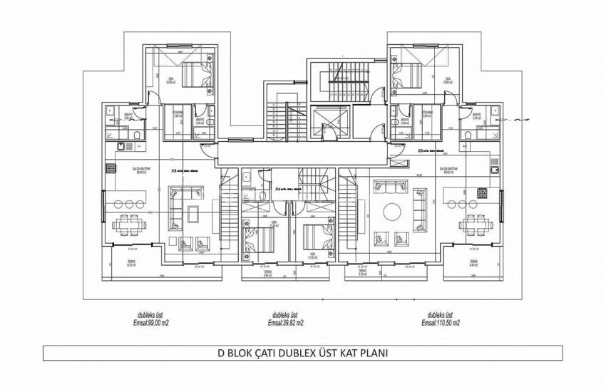 Apartments in a Complex with Numerous Facilities in Alanya 35