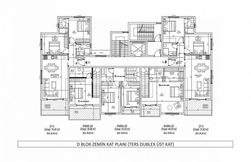 Apartments in a Complex with Numerous Facilities in Alanya 38