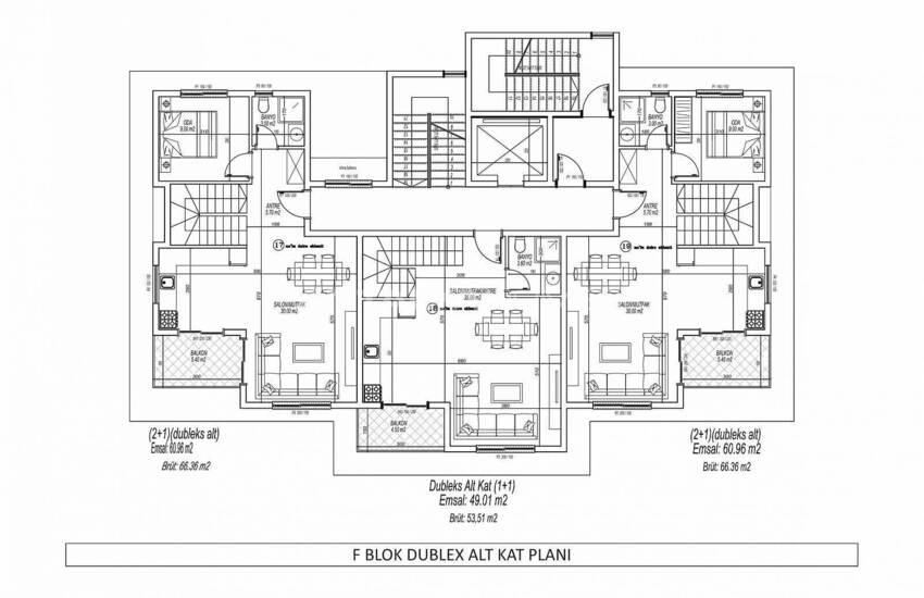 Apartments in a Complex with Numerous Facilities in Alanya 40