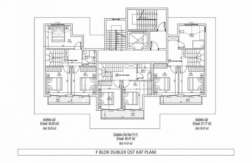 Apartments in a Complex with Numerous Facilities in Alanya 41