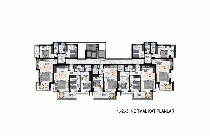 New Properties Close to Social and Daily Amenities in Alanya 28
