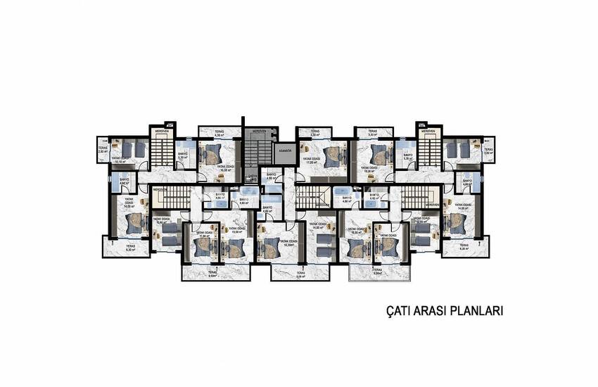 New Properties Close to Social and Daily Amenities in Alanya 30