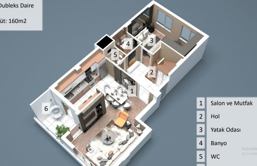 Comfortable and Chic Real Estate in Antalya City Center 37