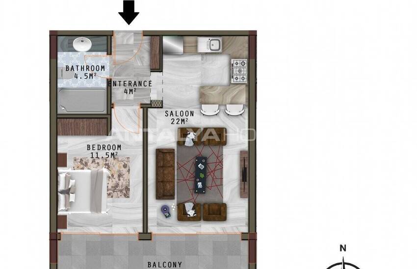 Wohnungen Mit Meerblick In Einem Luxus Projekt In Alanya 31