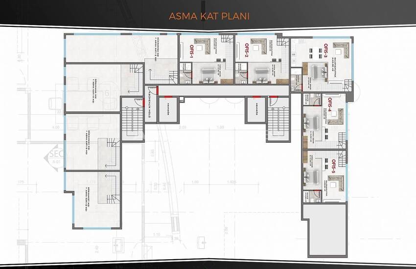 Investment Apartments in a Complex in Mahmutlar, Alanya 25