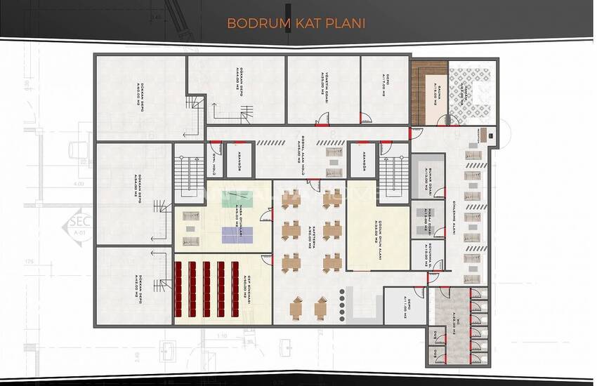 Investment Apartments in a Complex in Mahmutlar, Alanya 26