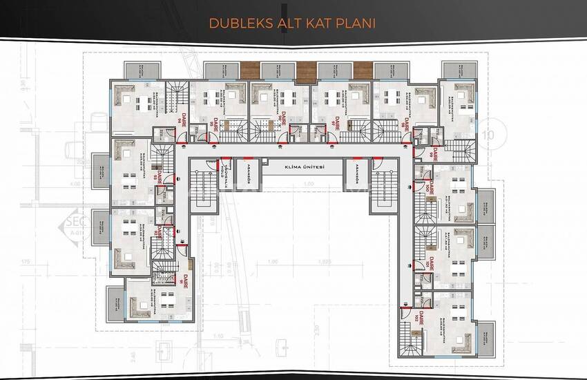 Investment Apartments in a Complex in Mahmutlar, Alanya 27