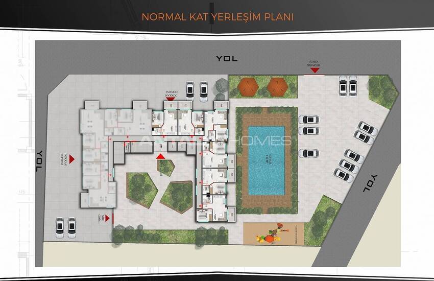 Investment Apartments in a Complex in Mahmutlar, Alanya 29
