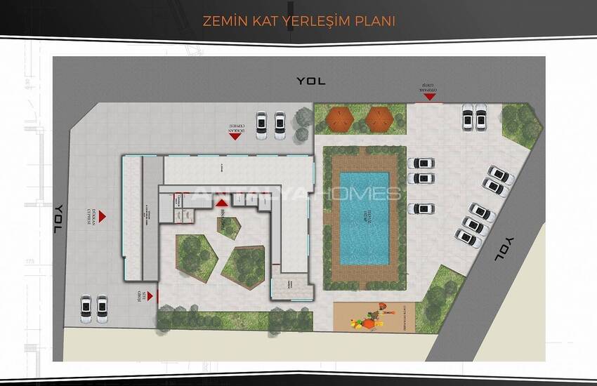 Investment Apartments in a Complex in Mahmutlar, Alanya 31