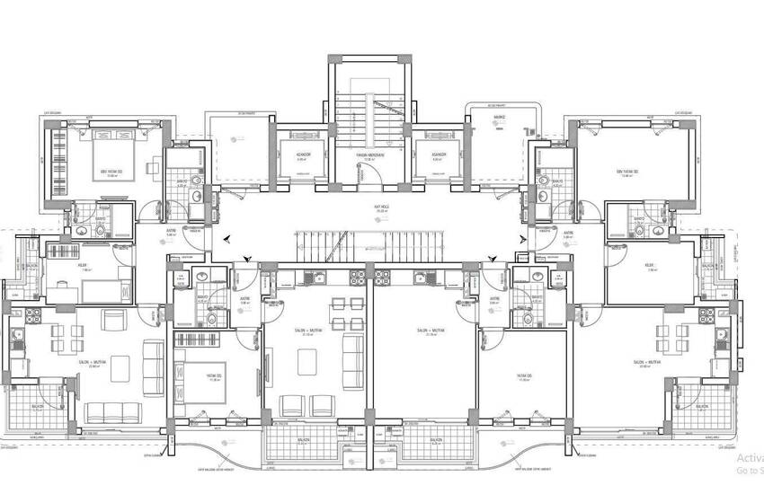 Fancy Apartments in a Rich Featured Complex in Antalya 12