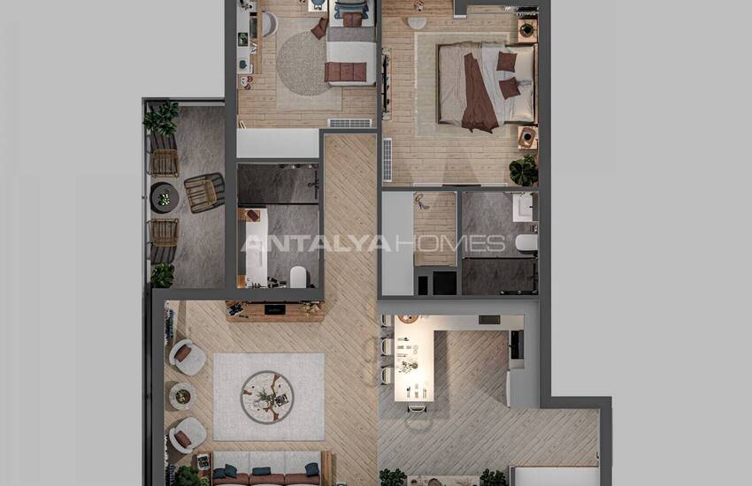 Luxe Vastgoed In De Buurt Van Winkelcentra In Antalya 21