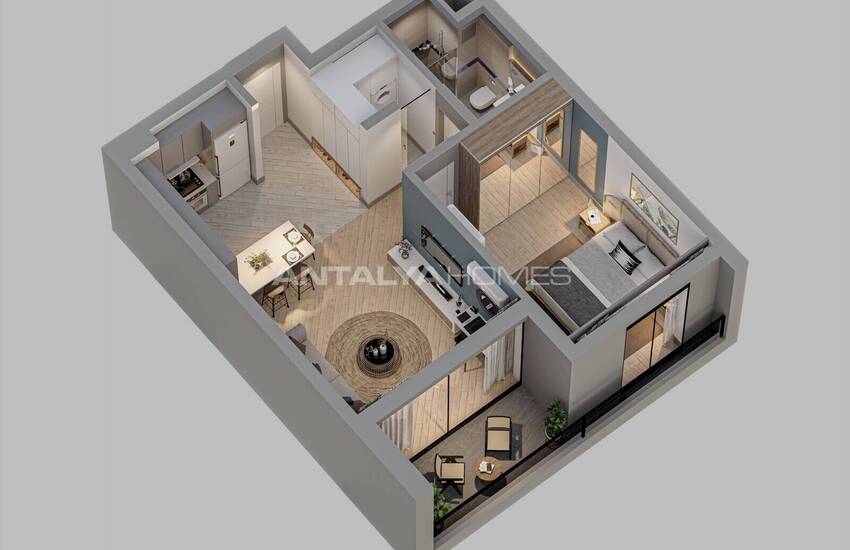 Luxe Vastgoed In De Buurt Van Winkelcentra In Antalya 22