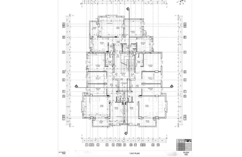 New Apartments in a Well-maintained Complex in Antalya Kepez 26
