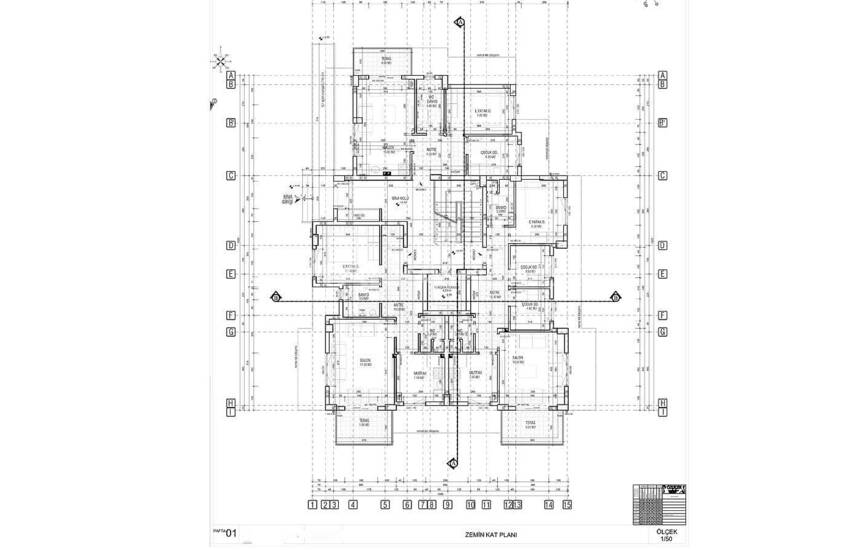 New Apartments in a Well-maintained Complex in Antalya Kepez 27