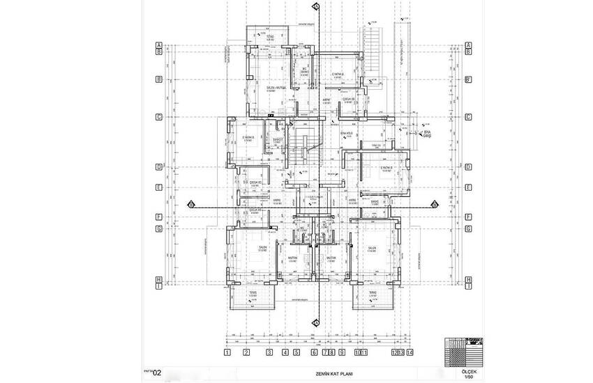 New Apartments in a Well-maintained Complex in Antalya Kepez 29