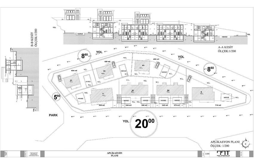 Chic Villas with Magnificent Sea Views in Alanya Center 42