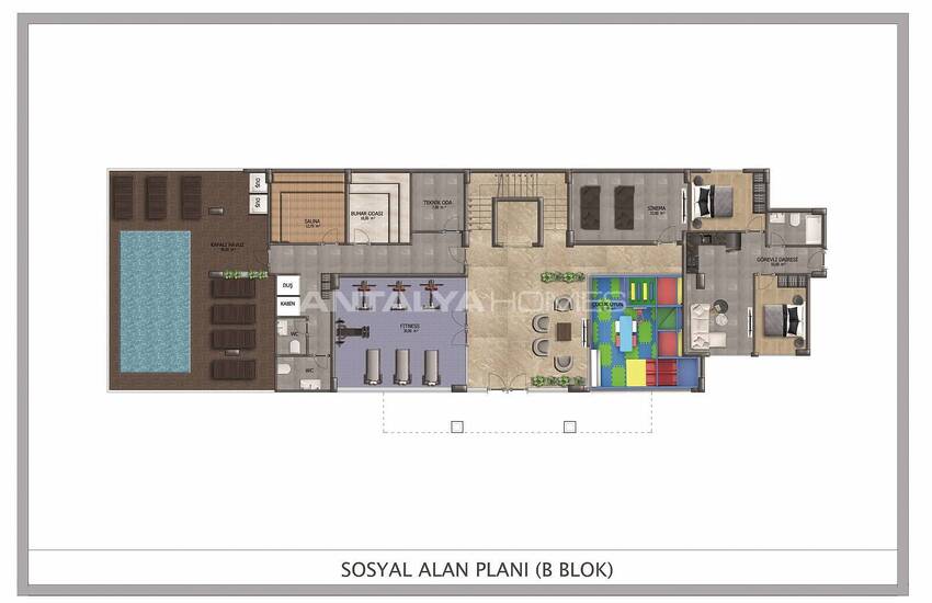 Chic Apartments with Rich Social Facilities in Alanya Oba 25