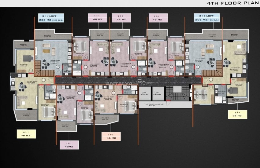 Luxurious Flats Within Walking Distance of the Beach in Alanya 20