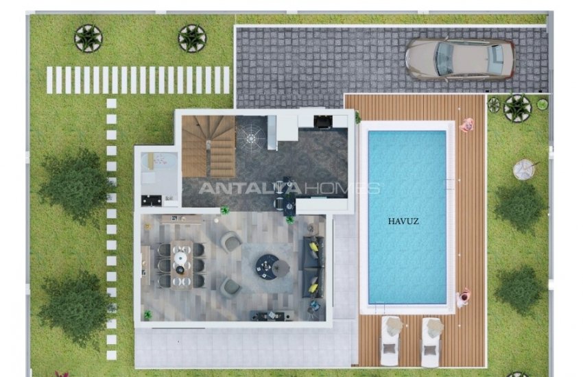 Villas with Contemporary Designs and Private Garden in Belek 31