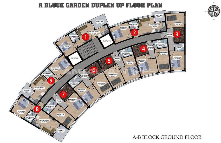 Luxe Apartments in a Rich Featured Project in Oba Alanya 42