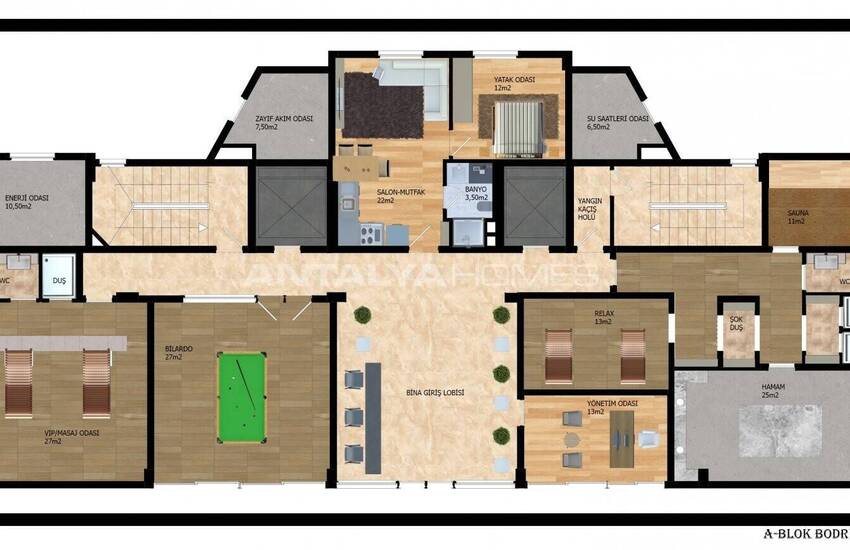 Schicke Wohnungen In Einem Luxuskomplex In Avsallar Alanya 33