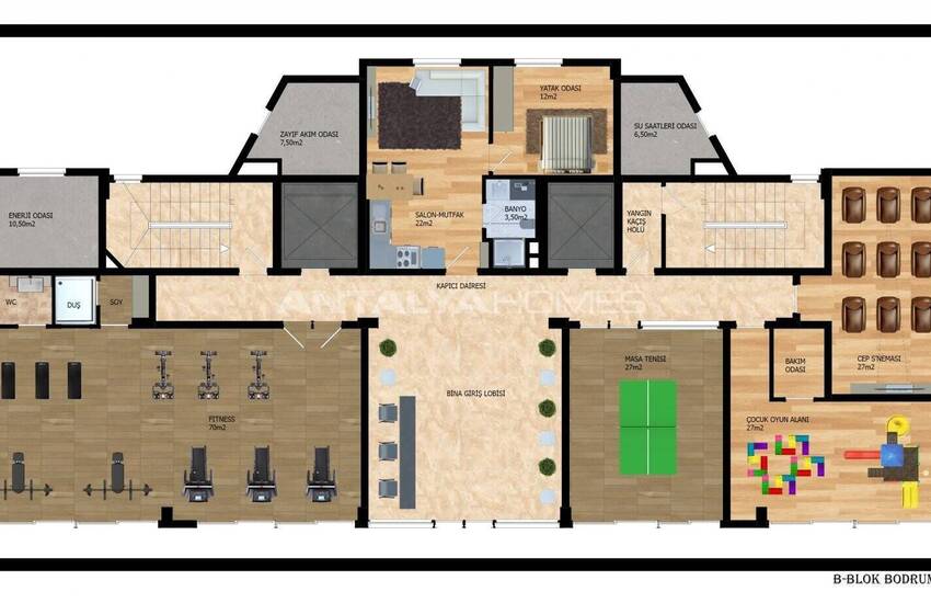 Schicke Wohnungen In Einem Luxuskomplex In Avsallar Alanya 34