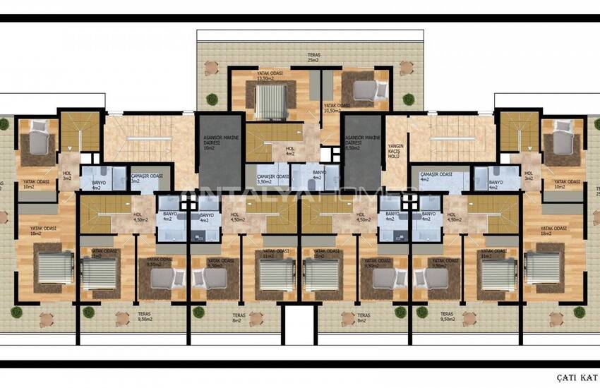 Schicke Wohnungen In Einem Luxuskomplex In Avsallar Alanya 37