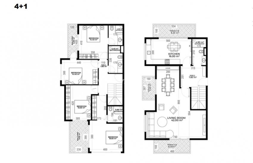 Alanya Wohnungen In Einem Wohnprojekt Mit Schwimmbad 11