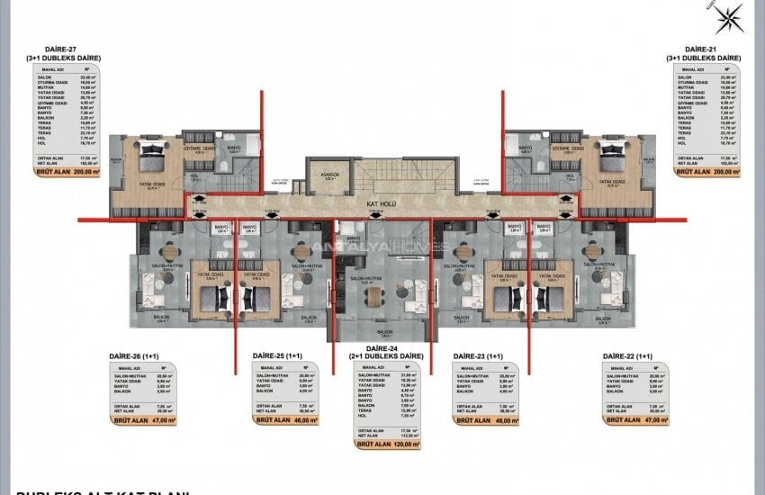 Spacious Properties Intertwined with Orange Garden in Alanya 38