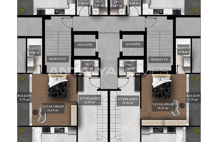 Seafront Alanya Apartments in an Advantageous Location 32