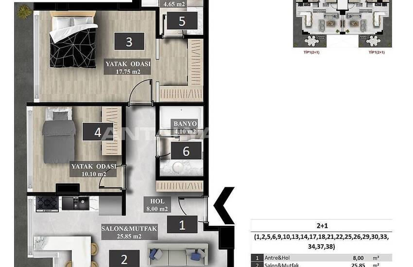 Seafront Alanya Apartments in an Advantageous Location 29