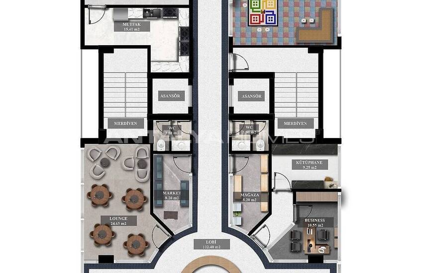 Seafront Alanya Apartments in an Advantageous Location 24