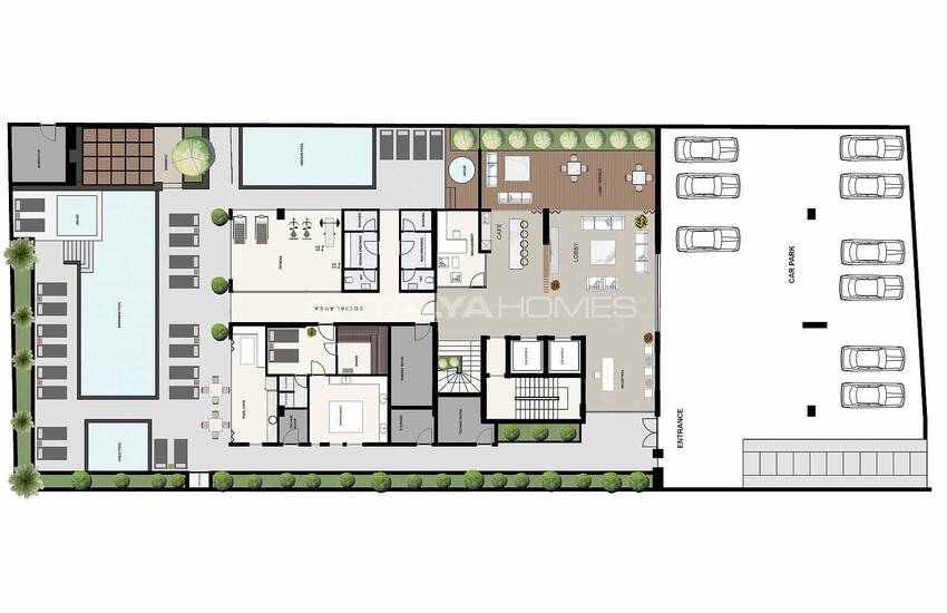 Appartements Chics En Projet De Boutiques De Luxe À Alanya 18