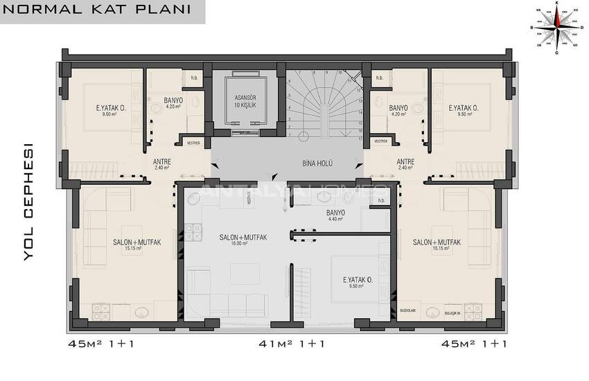 Antalya Apartments with High Rental Income Potential 15