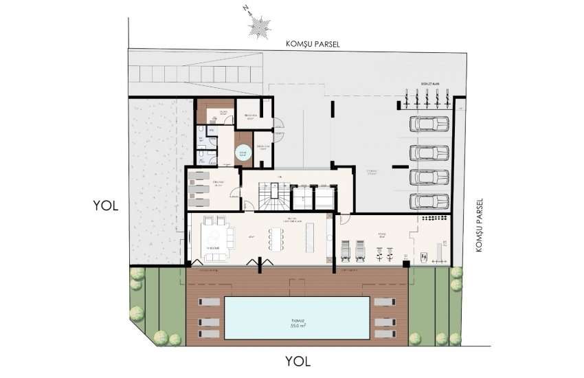 شقق حديثة البناء بموقع مركزي في أوبا ألانيا 19