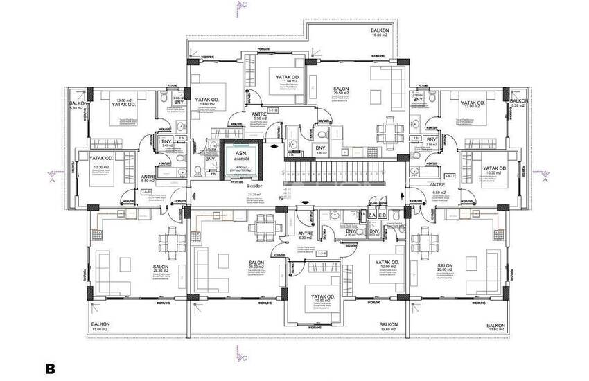 Lyxlägenheter Nära Stranden I Alanya Center 40