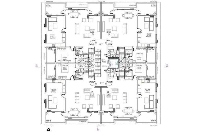 Lyxlägenheter Nära Stranden I Alanya Center 38